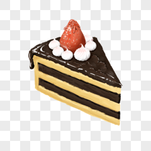 夹心草莓写实蛋糕甜品图片