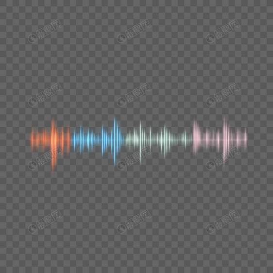 渐变声波均衡器光效图片