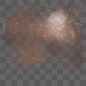 棕色星系银河星空夜晚图片