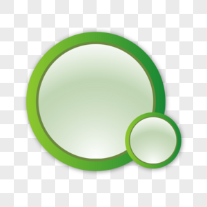 绿色圆圈边框图片