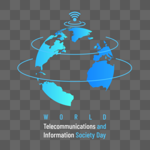 世界电信和信息社会日信号传递图片