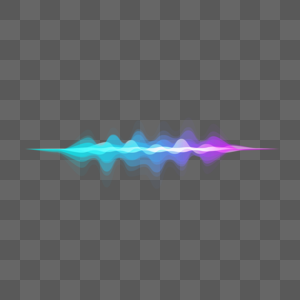 抽象运动多彩紫色蓝色声音语音音乐概念声波均衡器图片