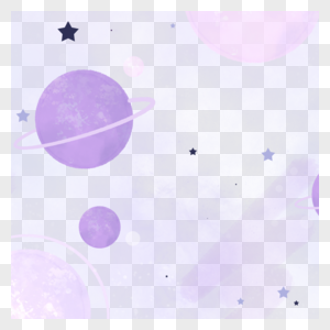 紫色星空星球宇宙星系图图片