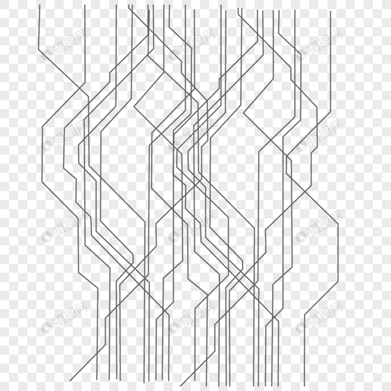 矢量横向电流线电路图片