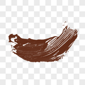 融化巧克力酱涂抹痕迹图片