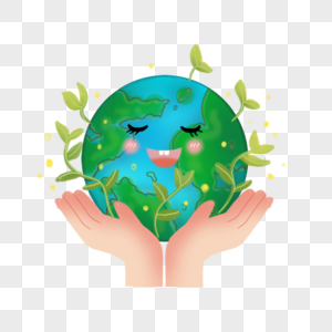 绿色植物世界地球日图片