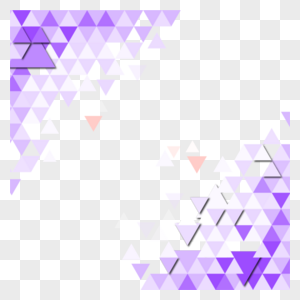 几何抽象边框紫色三角形图片