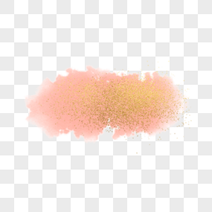 粉色颗粒感水彩污渍图片