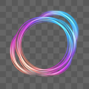 彩虹圈线条交错边框漩涡图片