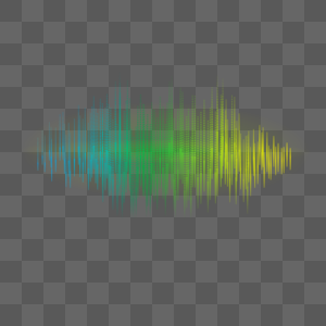 动态线条圆点发光科技震动音频声波蓝绿色声音均衡器图片