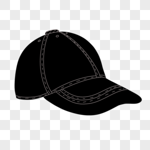 黑色棒球帽图片