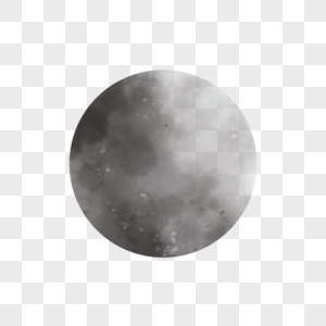 灰色水彩月亮图案图片