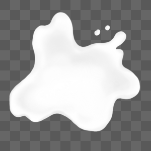 白色的美味营养的飞溅的牛奶液体印记图片