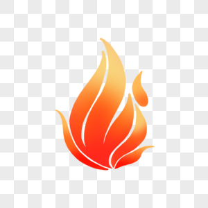 燃烧的火焰图标图片
