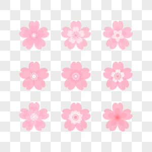 春天自然粉色樱花合集图片