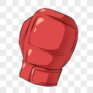 动漫红色拳击手套图片