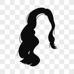 黑色长发发型装扮女发型图片