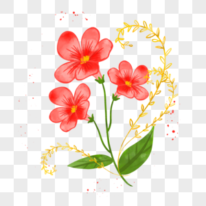 金箔花图片 金箔花素材 金箔花高清图片 摄图网图片下载