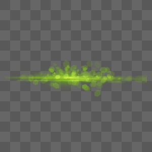 抽象光效绿色波动射线图片