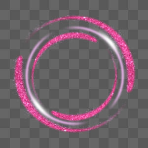 抽象螺旋金粉色光效光晕图片