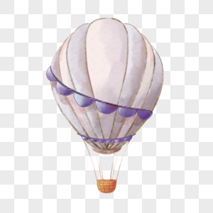 有趣冒险飞艇热气球高清图片