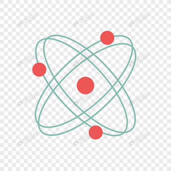 原子轨道科学图标图片