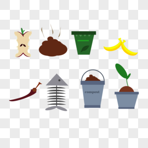 种植化肥时的废物回收图片