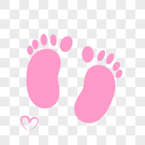 新生儿的脚印图片