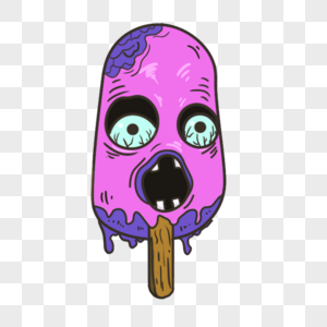 恐怖僵尸冰淇淋图片