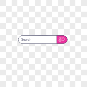 粉色可爱浏览器搜索框图片
