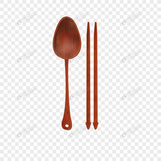 筷子汤匙图片