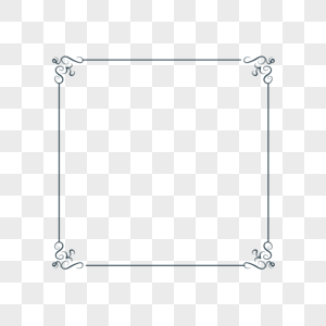 黑色图案框架图片