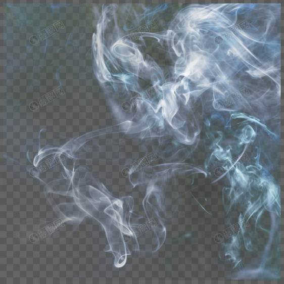 梦幻色彩抽象烟雾图片