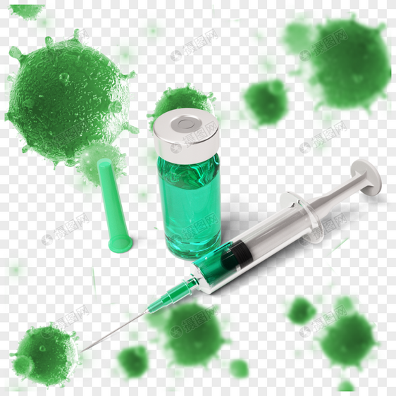 3d新型冠状疫苗图片