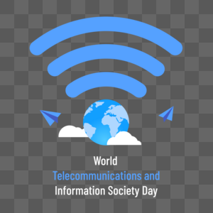信号传递世界电信和信息社会日图片