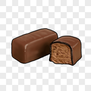 夹心威化饼巧克力糖果图片
