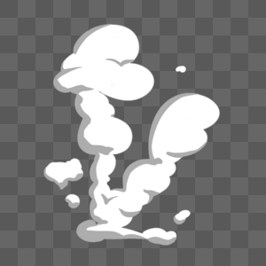 灰白抽象蒸汽烟雾云朵图片