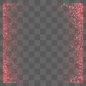 对称粒子光点金粉光效边框图片