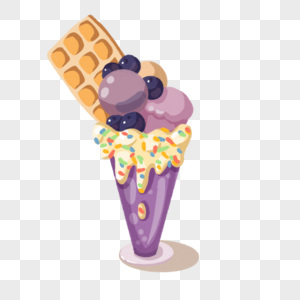 香芋冰淇淋奶昔怪物摇图片