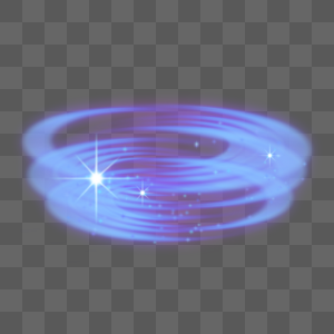 蓝紫色立体螺旋光效图片