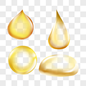水滴滴落写实的液体果汁金黄色图片