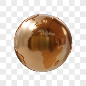 欧洲金色金属地球图片