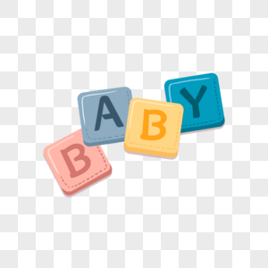 宝贝英文方形便签婴儿可爱用品图片