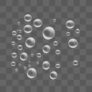 矢量透明水滴图片