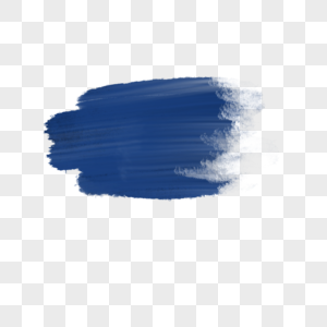深蓝色单色干丙烯画笔图片
