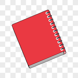 世界图形日红色笔记本图片