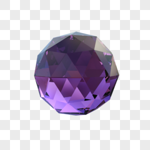 紫色精美钻石宝石图片