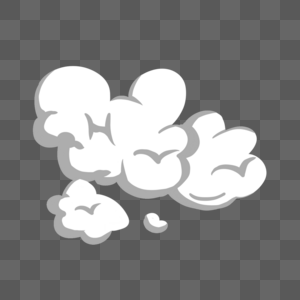 烟雾云朵天空装饰图片