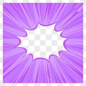 波普气泡facebook紫色头像边框高清图片