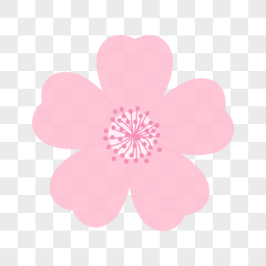 粉色盛开花蕊可爱樱花图片